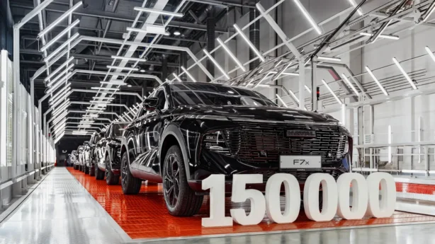 HAVAL выпустил в России 150 000 автомобилей F-серии