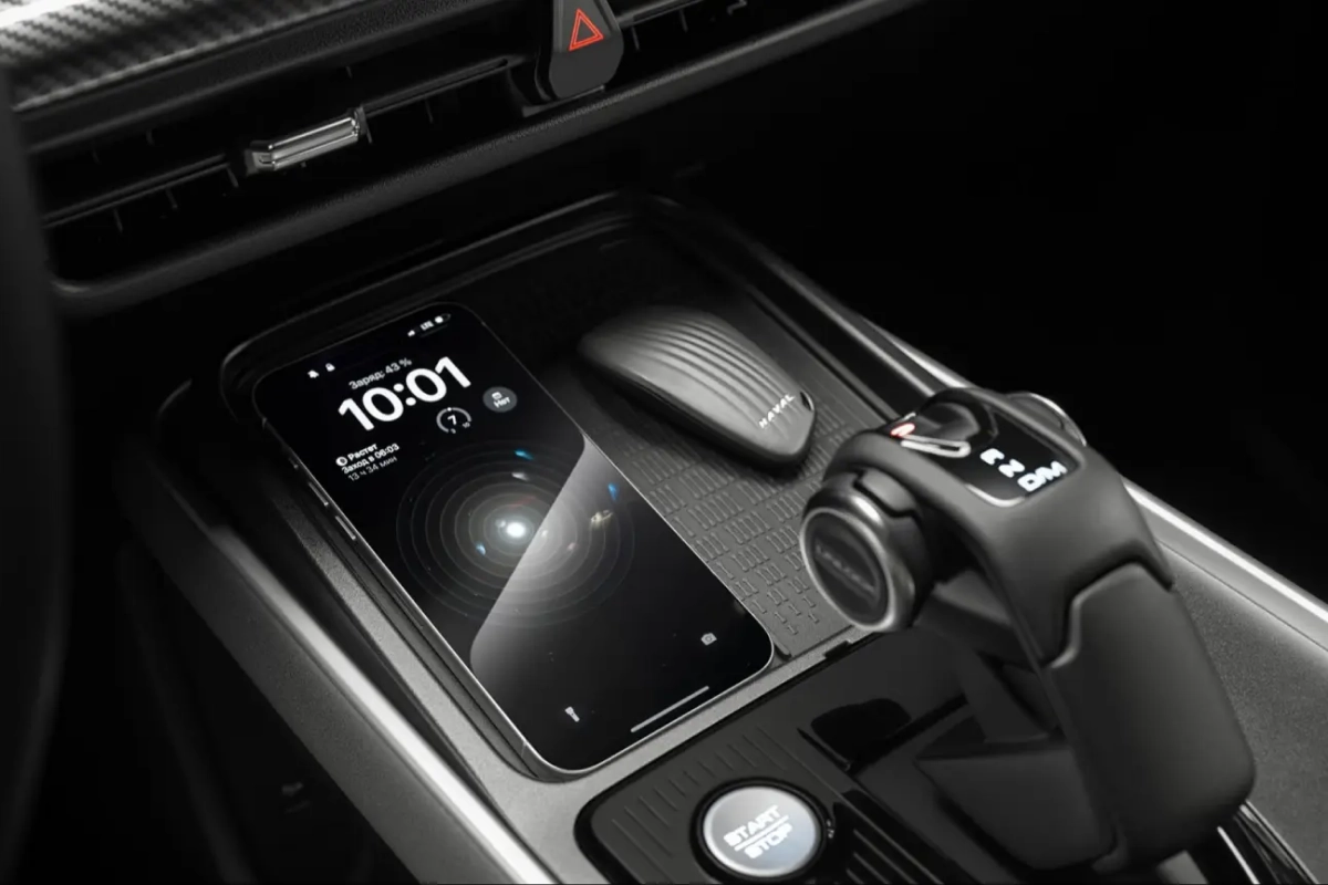 Беспроводная зарядка в Haval H3